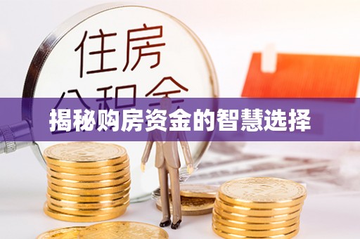 平镇揭秘购房资金的智慧选择