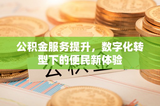 平镇公积金服务提升，数字化转型下的便民新体验