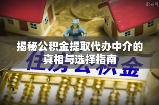 平镇揭秘公积金提取代办中介的真相与选择指南