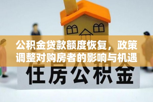 平镇公积金贷款额度恢复，政策调整对购房者的影响与机遇